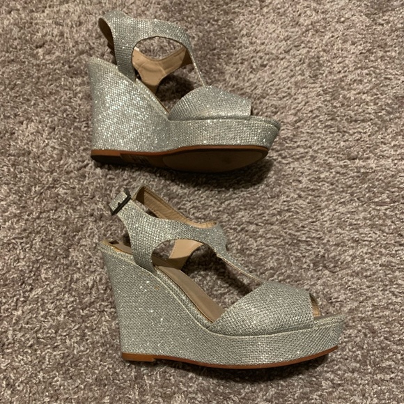 Sparkly wedge heels - Picture 2 of 2
